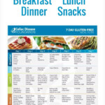 Gluten Free Meal Plan Gluten Free Meal Plan Free Meal Planner