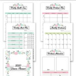 2020 Fitness Planner Free Printable Good Food Made Easy