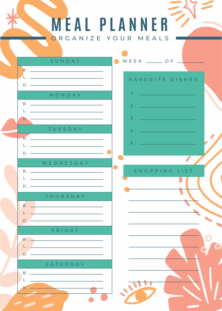 8 Best Exercise For Weight Loss Food Journal Free Printable 