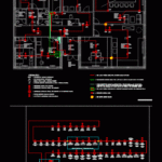 Fire Alarm System Office Building DWG Block For AutoCAD Designs CAD