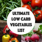 Low Carb Vegetables List Searchable Sortable Guide KETOGASM