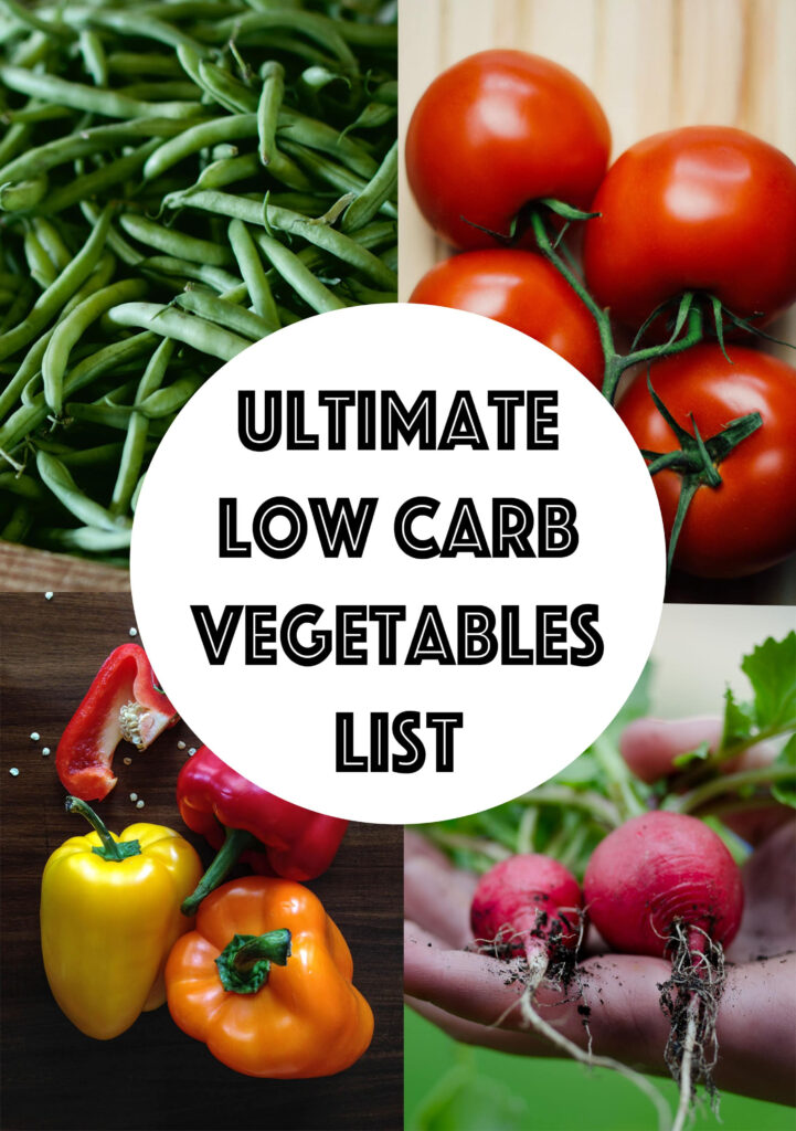 Low Carb Vegetables List Searchable Sortable Guide KETOGASM